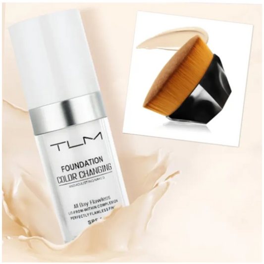 Fond de Teint Auto Ajustable SPF 15 – S’adapte à toutes les couleurs de peau